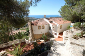 Bellevue - sea view holiday home with private pool in Benissa, Benissa